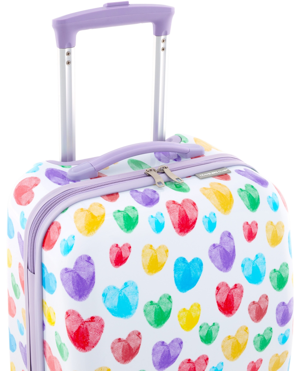 Travelers Club Kid's Hard Side Carry-On Spinner 5 Piece Luggage Set