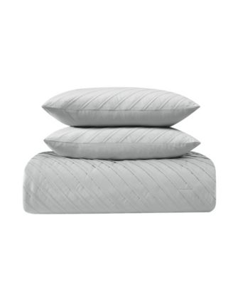 James Pleated 9 Piece Comforter Set, Queen