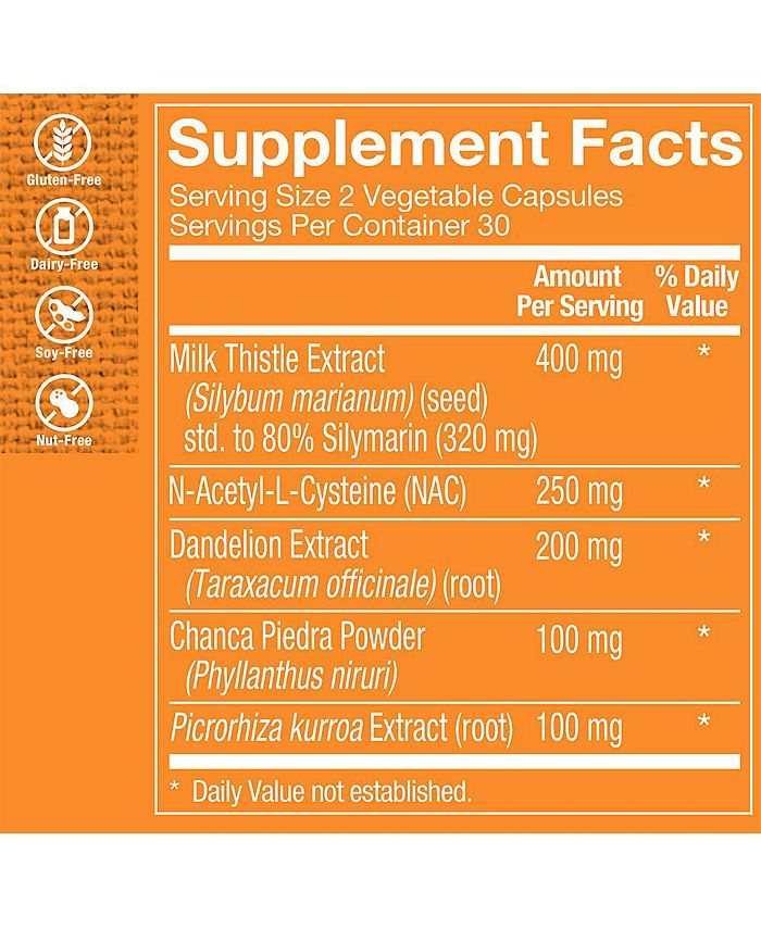 The Vitamin Shoppe Liver Cleanse Antioxidant to Support Liver Health (60 Vegetable Capsules