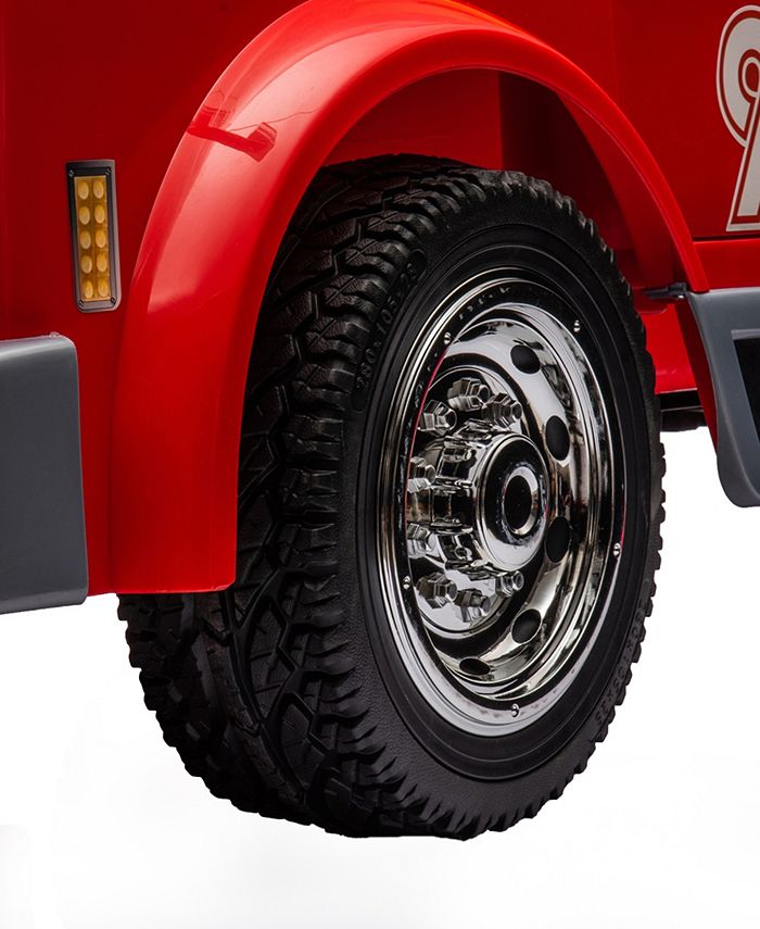 Freddo Fire Truck 24 Volt 2-Seater Ride-on with LED Lights, Water ...