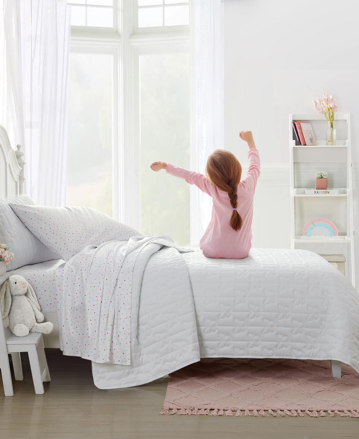 Laura Ashley Kids Microfiber 4 Piece Sheet Set