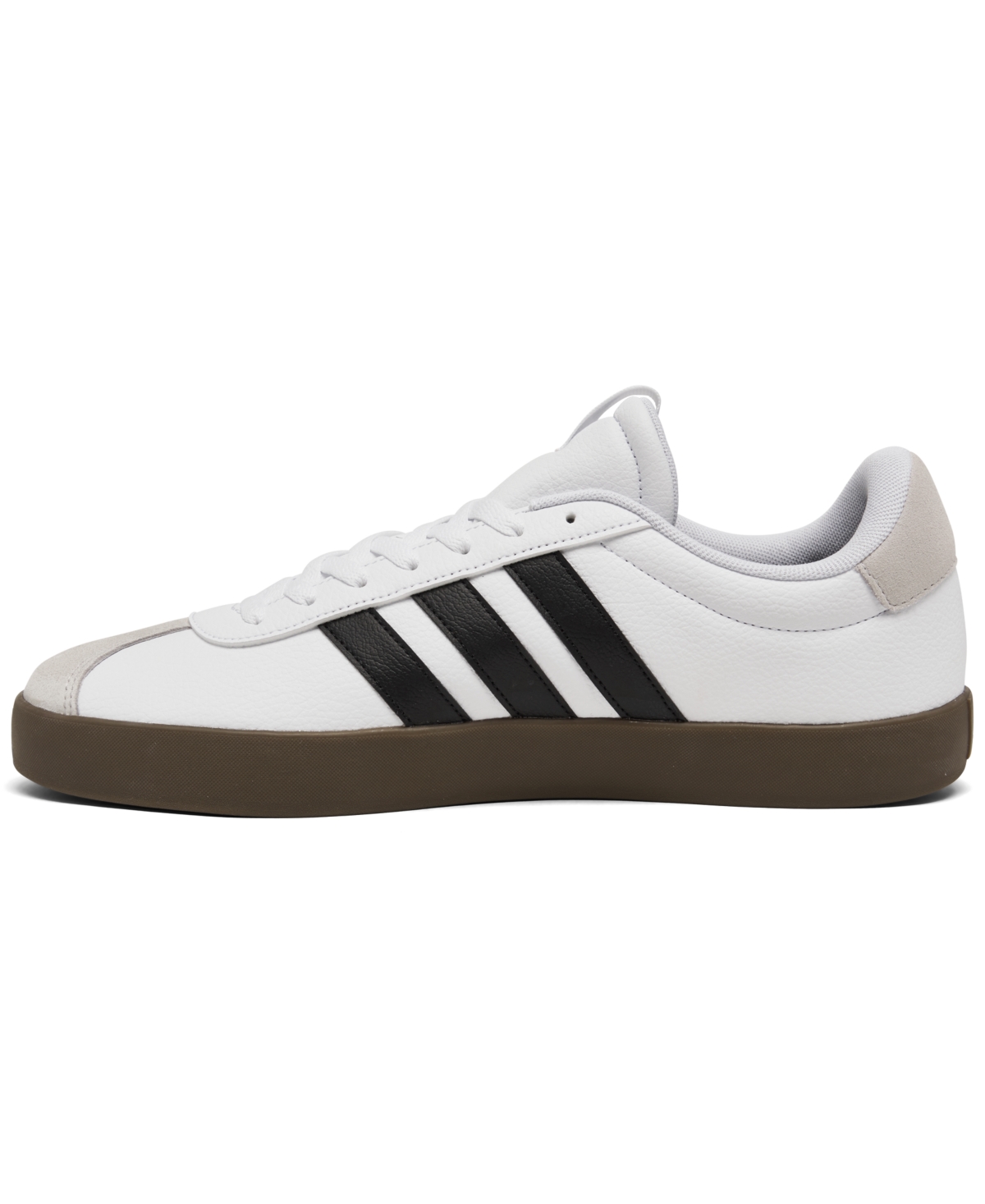 adidas Men's Vl Court 3.0 Casual Sneakers from Finish Line - Black, Gray