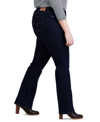 Levi's  Trendy Plus Size 315 Mid-Rise Shaping Bootcut Jeans