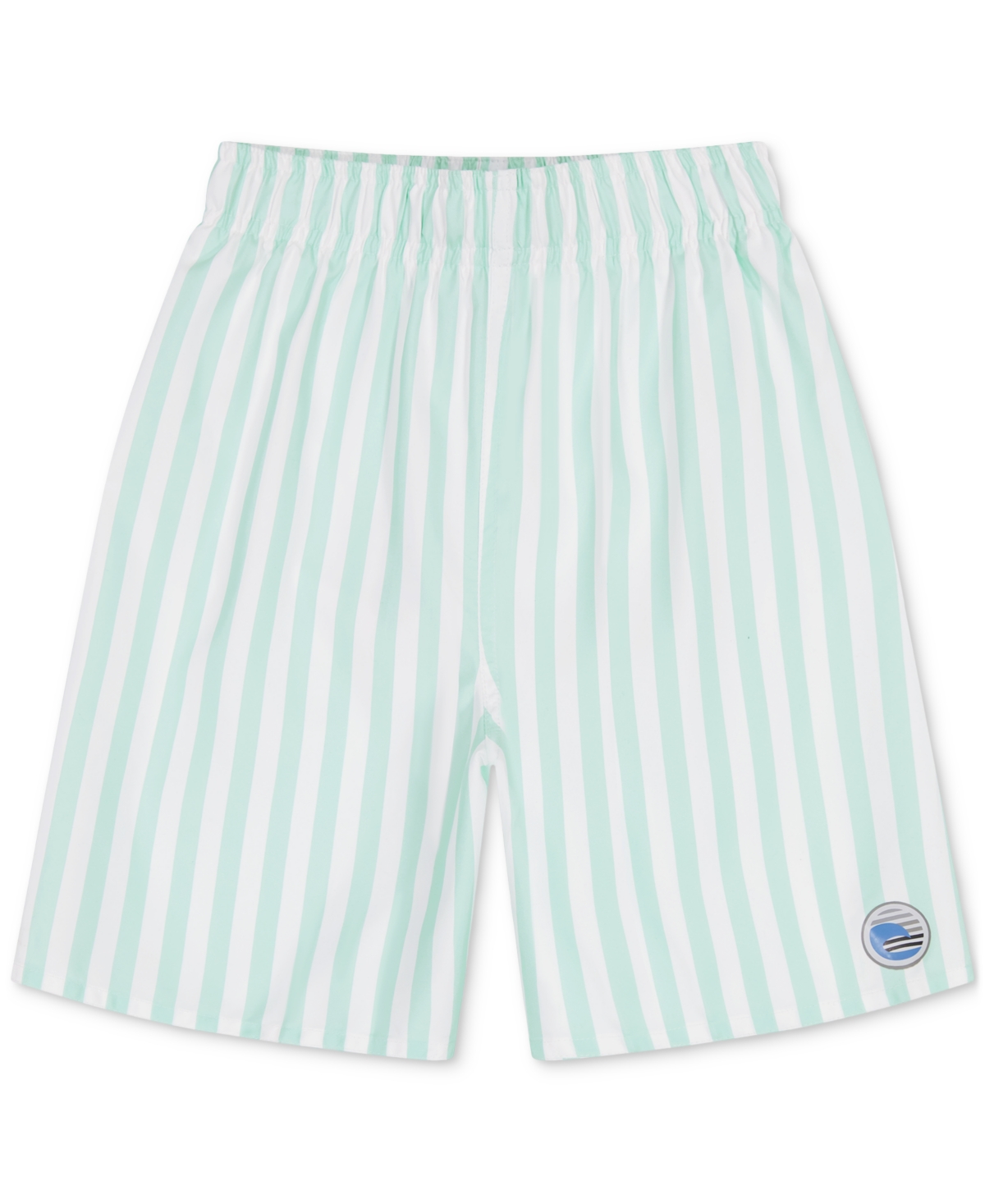 Laguna Little Boys Cabana Stripe Swim Top and Swim Shorts, 2 Piece Set