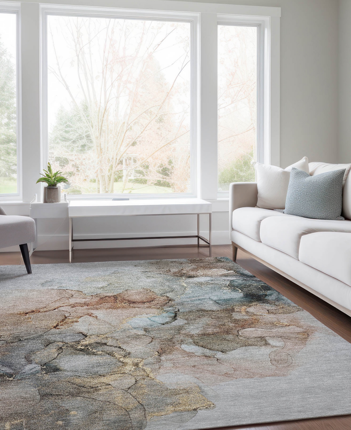 Dalyn Odyssey Oy12 10' X 14' Area Rug In Tan