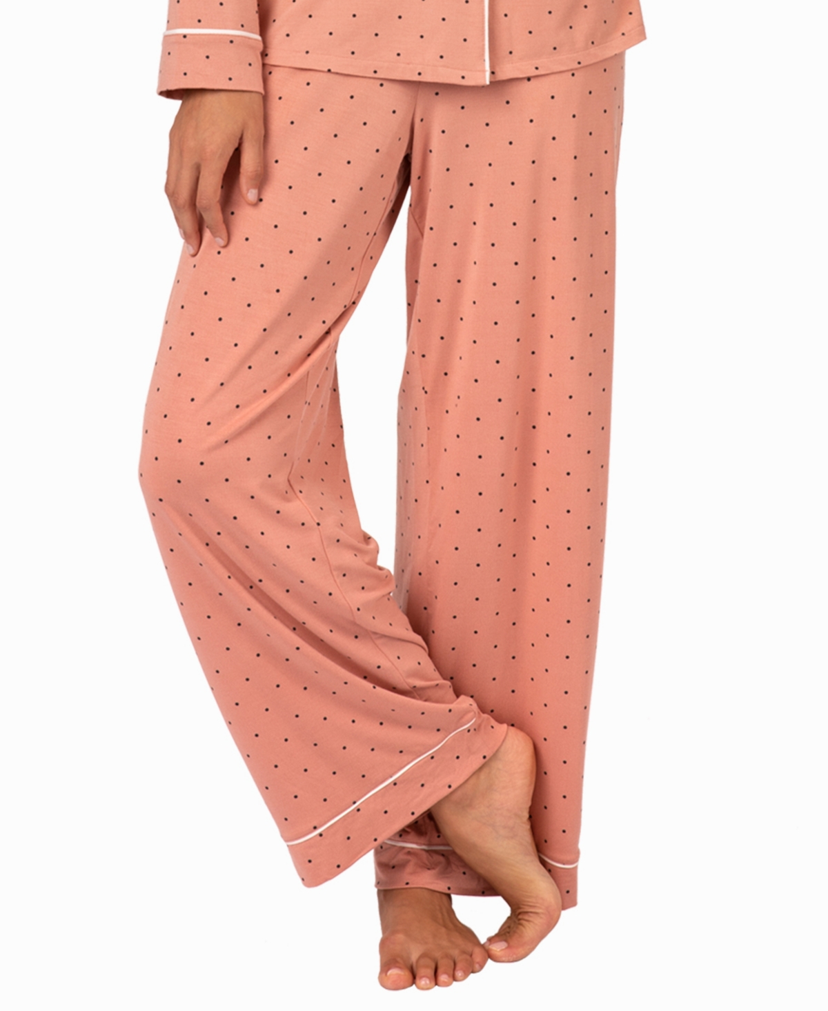 Women's The All-Day Lounge Print Pants - Pepper Dot, Shell Pink