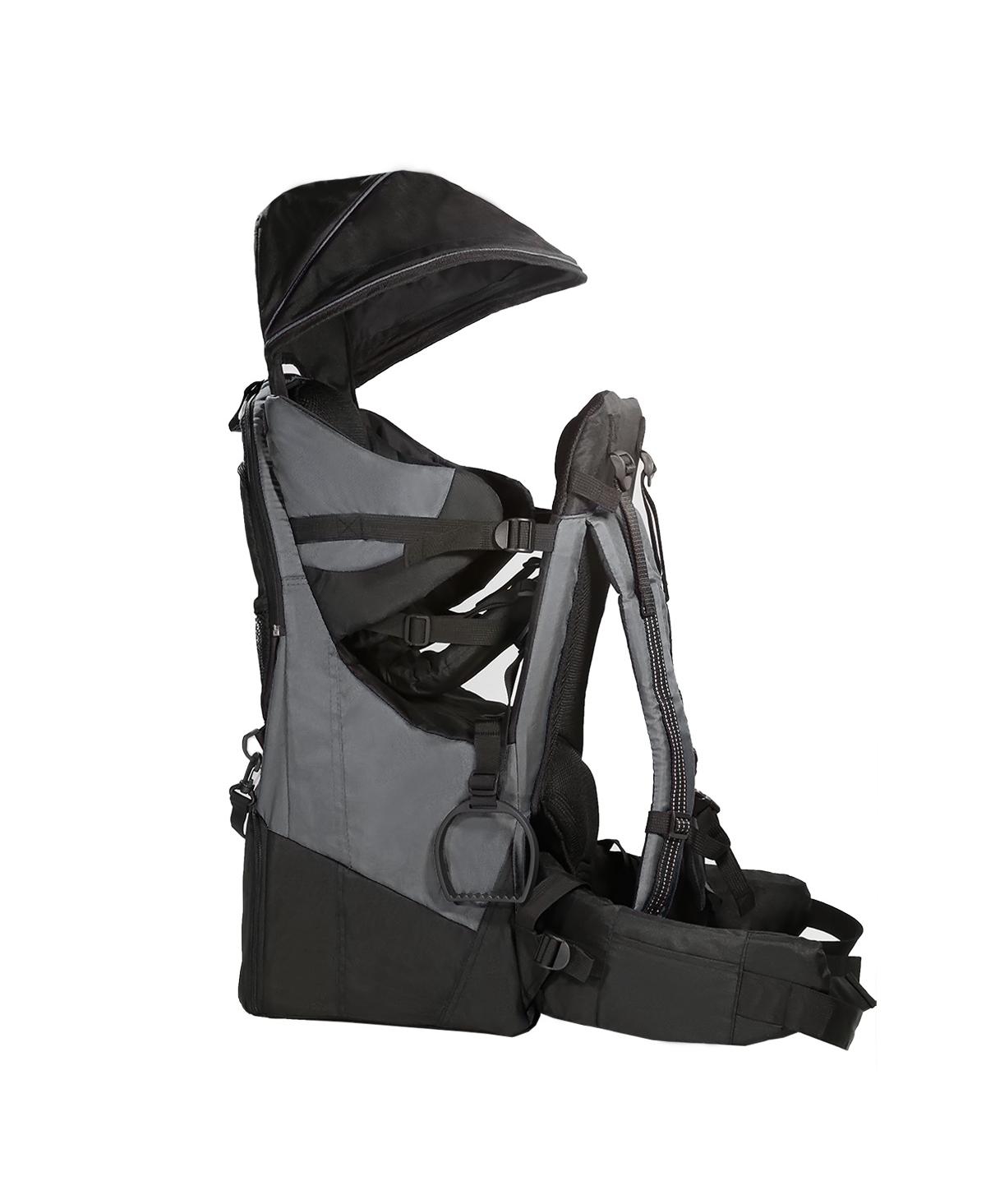 Clevrplus Deluxe Outdoor Child Backpack Baby Carrier Light Outdoor Hiking, Grey