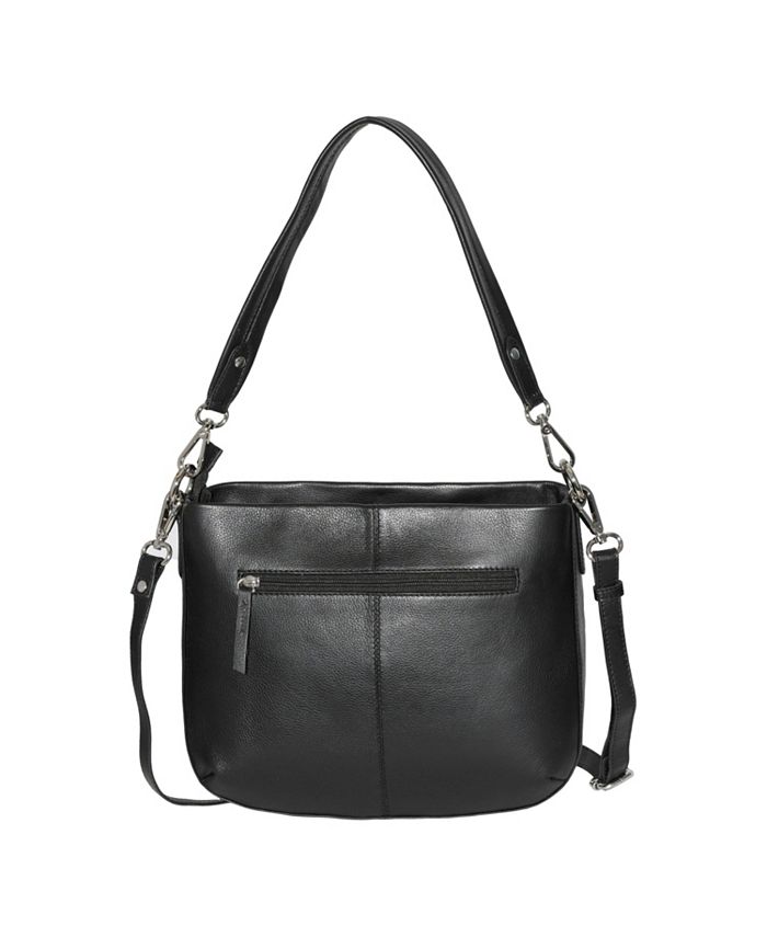 Club Rochelier Ladies Leather Shoulder and Crossbody Bag - Macy's