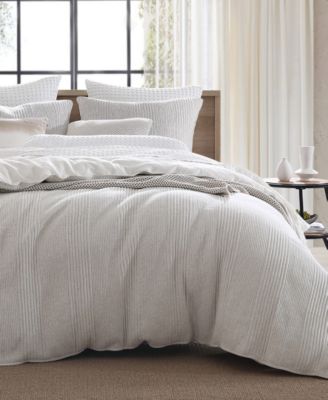 Pure Ribbed Jersey 3-Pc. Comforter Set, King