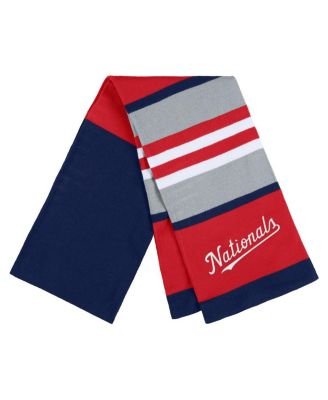 Women's Washington Nationals Stripe Glove and Scarf Set