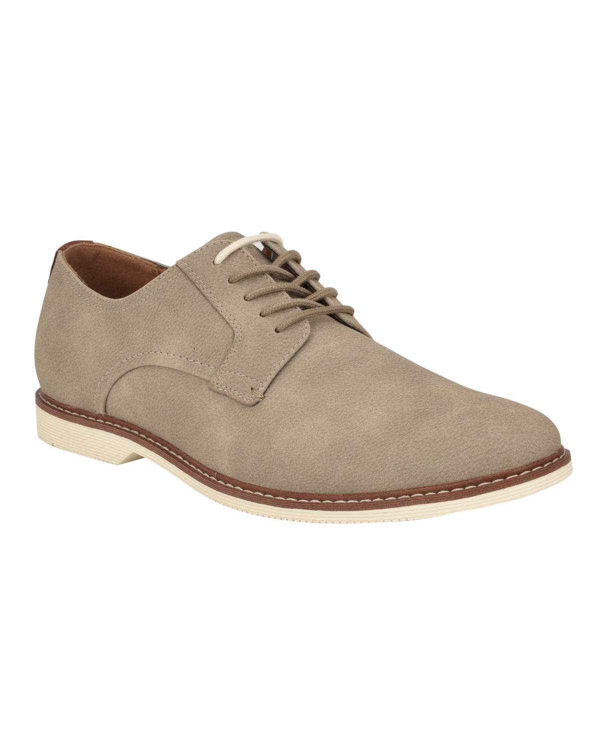 Tommy Hilfiger Men's Raylon Casualized Lace Up Oxfords In Light Taupe