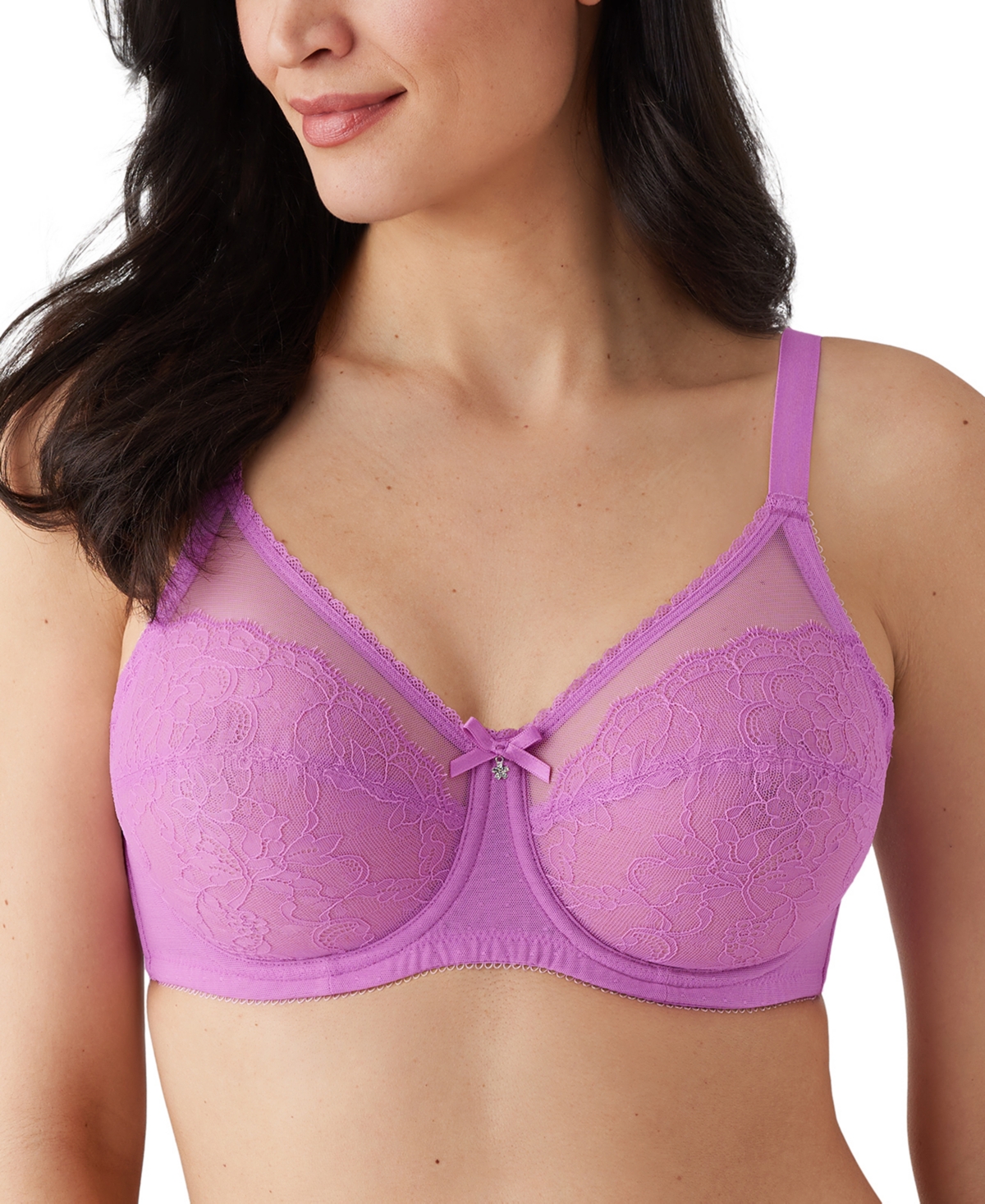 Retro Chic Full-Figure Underwire Bra 855186, Up To J Cup - First Bloom