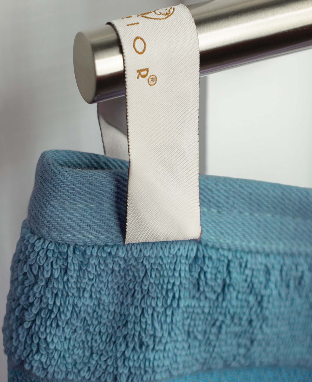 Superior Solid Quick Drying Absorbent 3 Piece Egyptian Cotton Assorted Towel Set In Sapphire