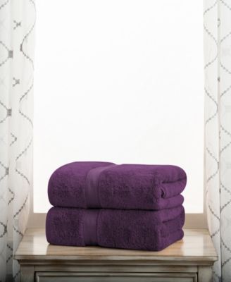 100% Egyptian Cotton 2-Pc Bath Towel Set