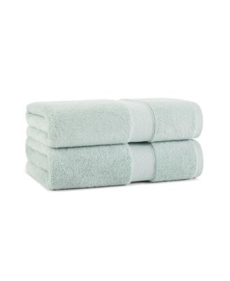 Aston & Arden Egyptian Cotton Luxury Bath Towels (Pack of 2), 600GSM, Seven Color Options, Jacquard Dobby Border, 30x54