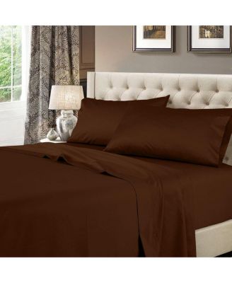 Egyptian Linens 600-Thread Count Solid Cotton 4-Pc. Sheet Set, California King