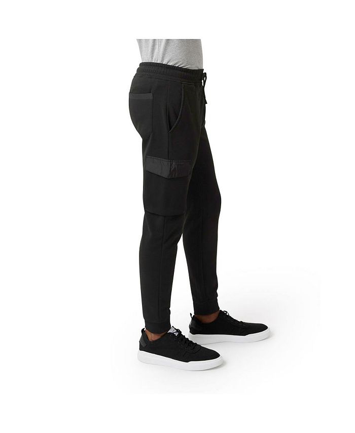 DKNY Men's Brushed Back Tech Fleece Stealth Joggers Macy's