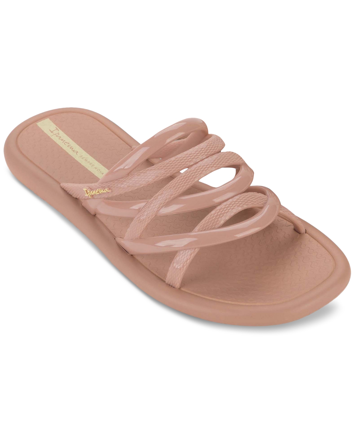 x Shakira Women's Sol Strappy Slide Sandals - Light Pink