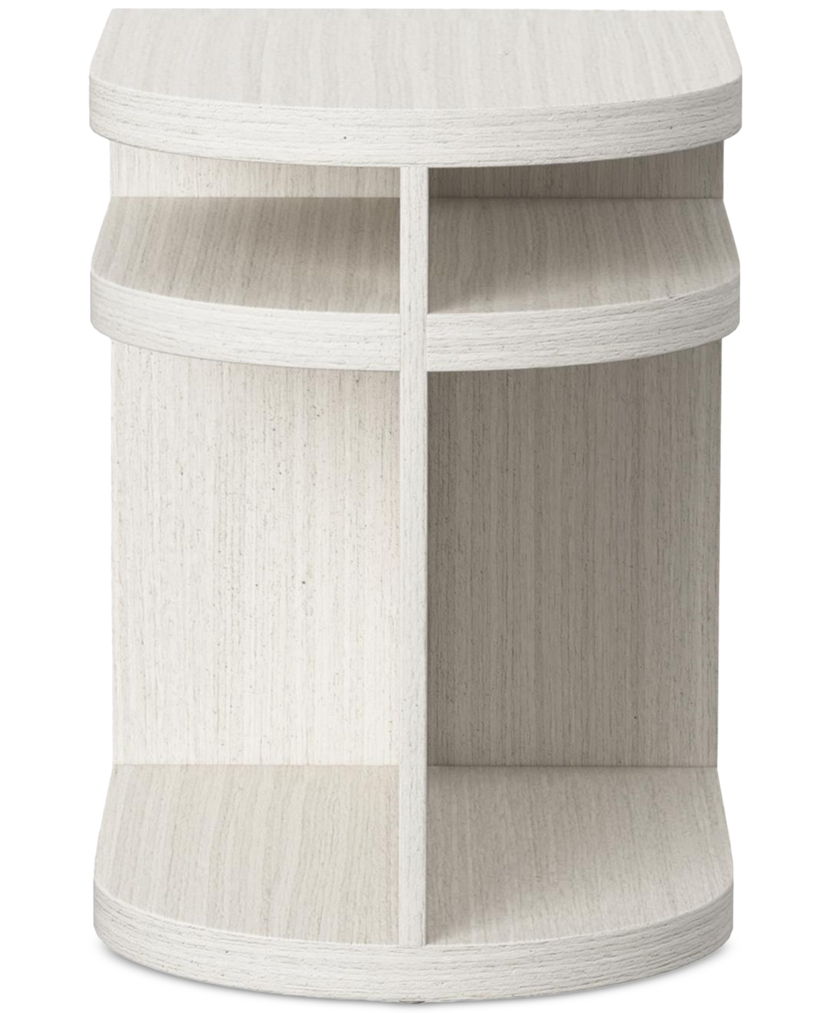 Bernhardt Stratum Side Table With Shelf In No Color