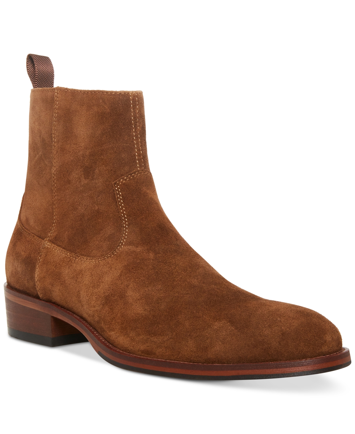 Steve Madden Hatford Brown Suede LEON Chocolate Brown Suede Platform Lug Sole Women main image 2