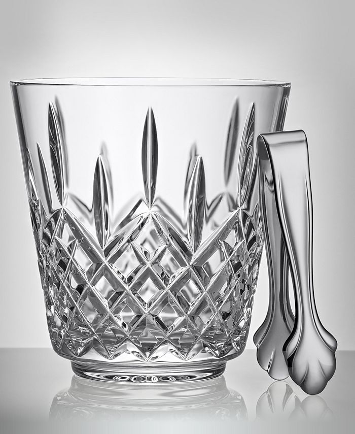 Waterford Lismore Ice Bucket With Tongs Macy's