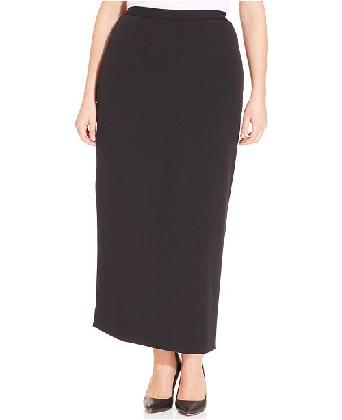 Kasper Plus Size Column Skirt & Reviews - Skirts - Women - Macy's