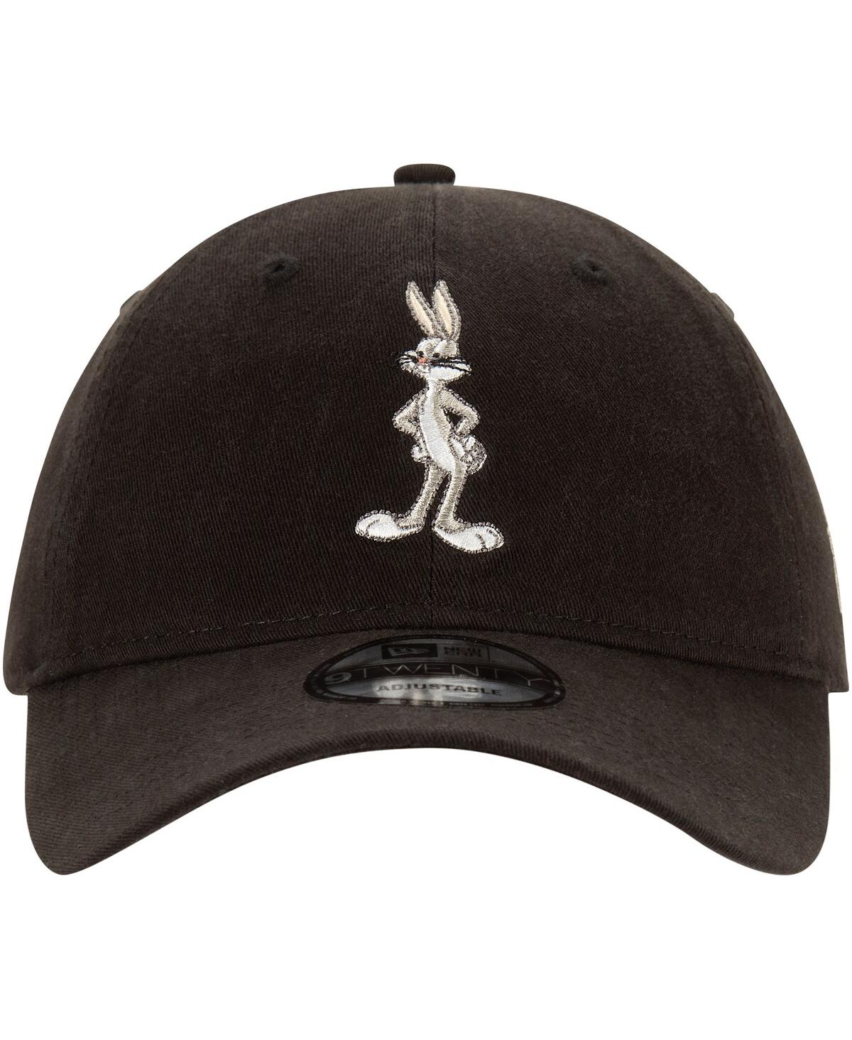 Men's New Era Bugs BunnyLooney Tunes 9TWENTY Adjustable Hat - Black