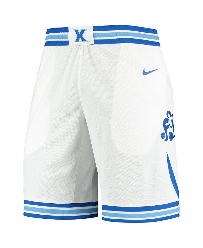 Nike Men's White Xavier Musketeers Replica Basketball Shorts Macy's