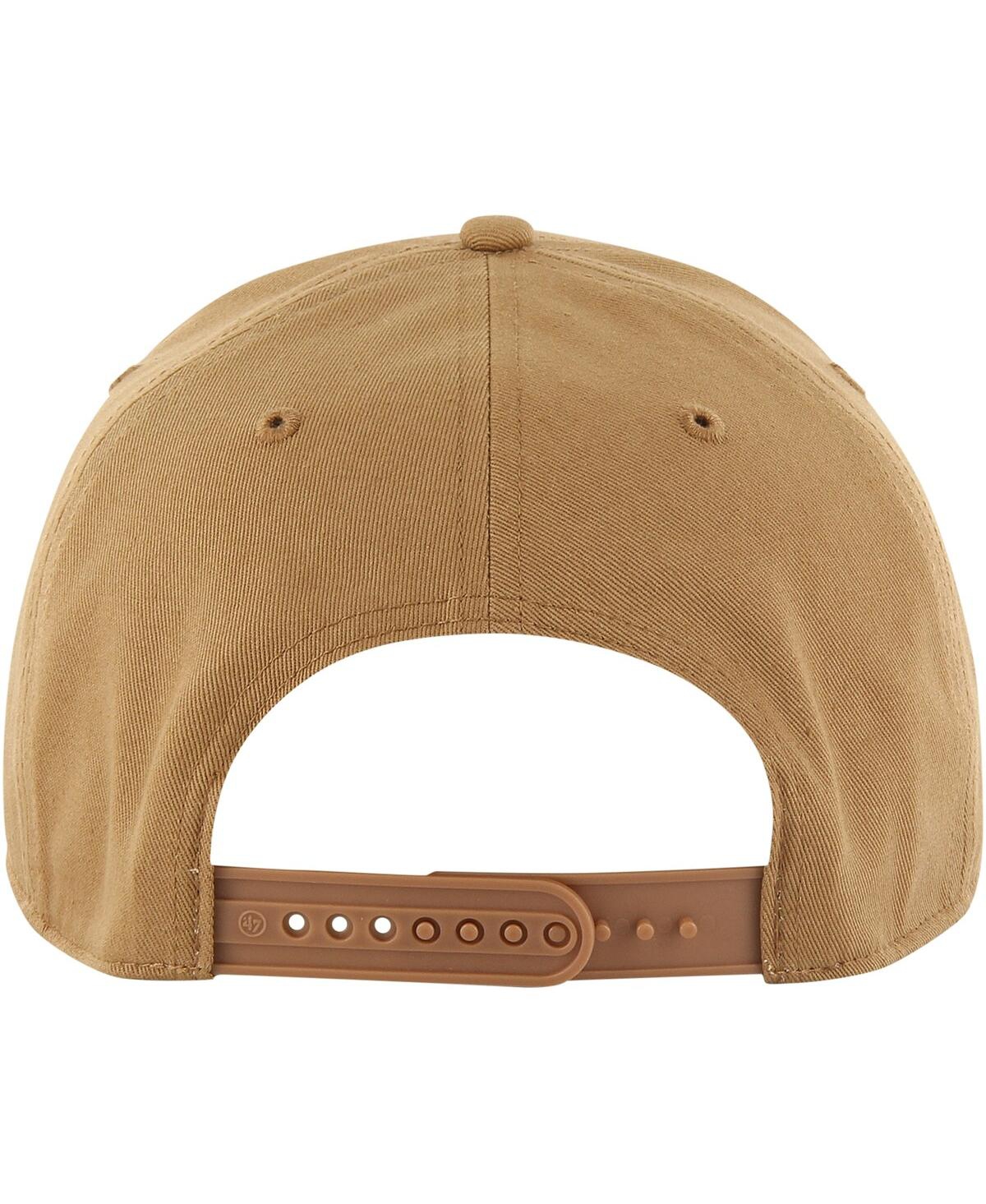 Shop 47 Brand Men's ' Tan Boston Bruins Barnes Hitch Adjustable Hat