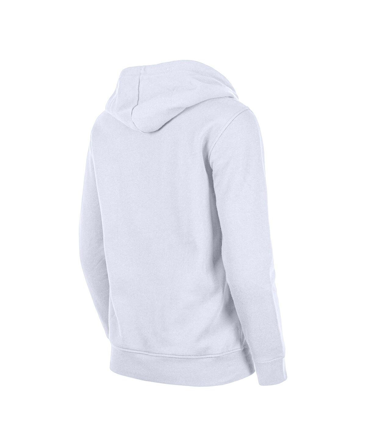 Women's New EraSan Antonio Spurs 2023/24 City Edition Pullover Hoodie - White