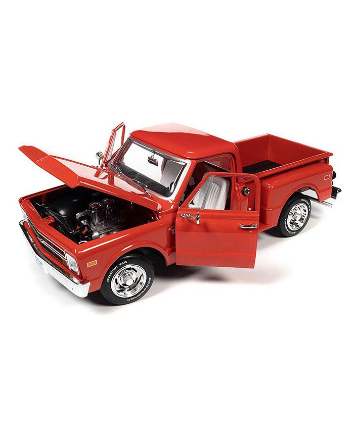 GREENLIGHT - CHEVROLET K10 Scottsdale 1984 rosso - 1/18