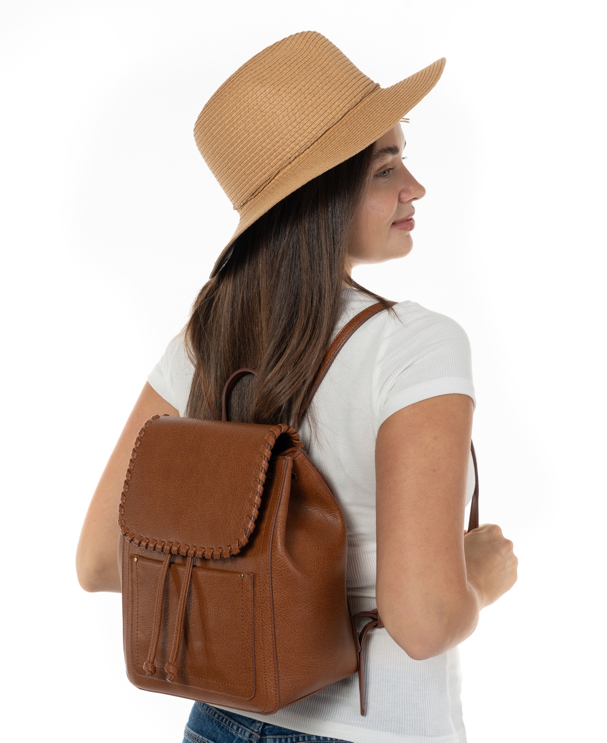 Style & Co Basic Straw Panama Hat