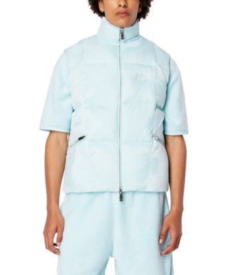 A|X Armani Exchange - Men's Camo Printed Zip Front Puffer Vest