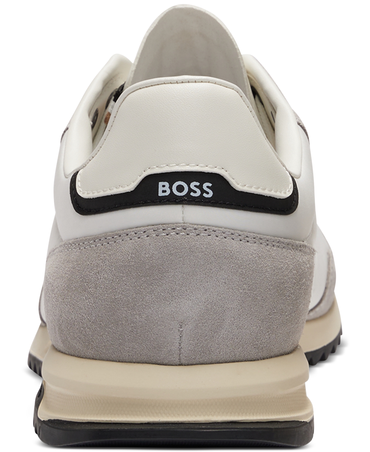 Shop Hugo Boss By  Men's Zayn Lace-up Sneakers In Open White