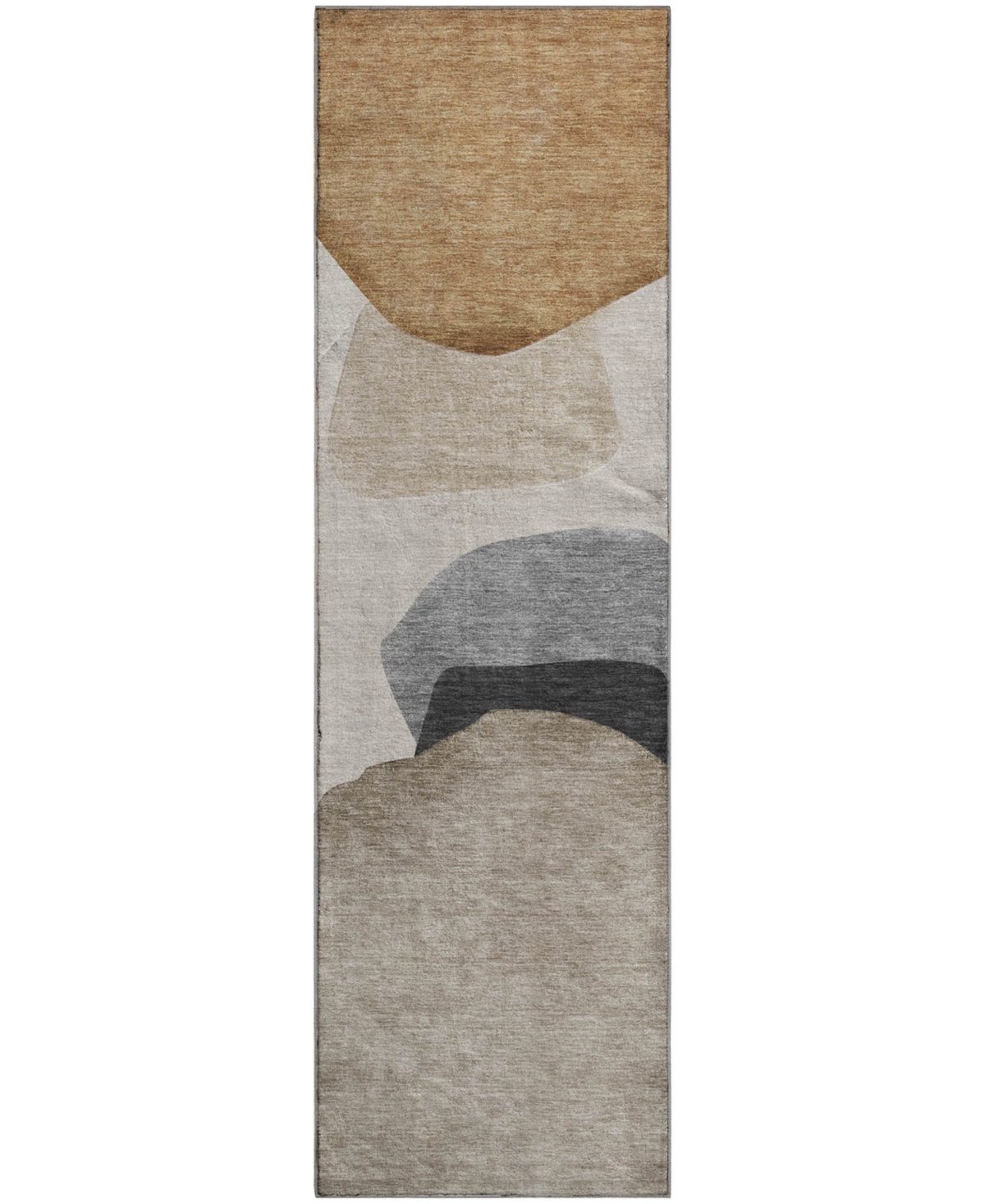 Shop Dalyn Odyssey Oy17 2'3" X 7'6" Runner Area Rug In Taupe