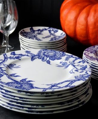Arcadia Rimmed Dinner Plate, Set of 4