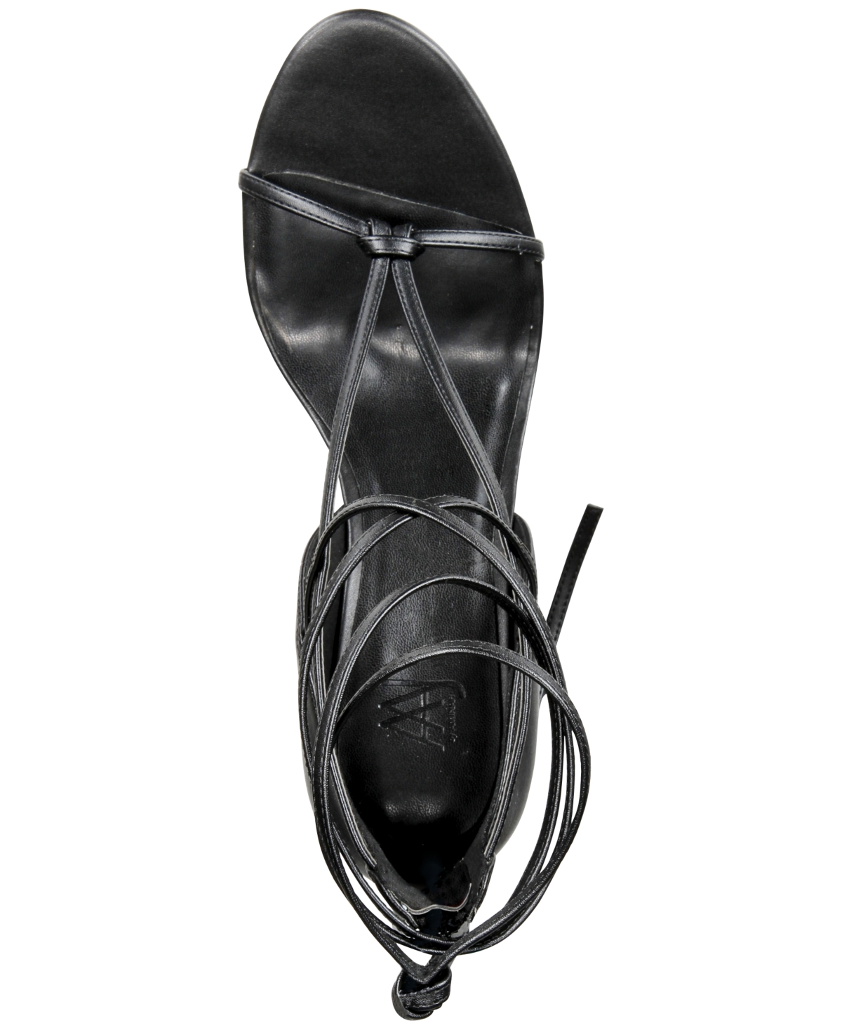 Aaj by Aminah Women's Nina Lace-Up Architectural Wedge Sandals