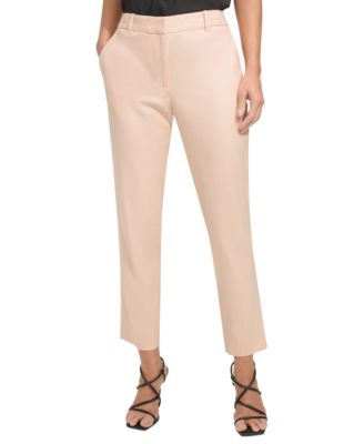 DKNY Women's Linen-Blend Jacket & Stretch Linen Pants - Macy's