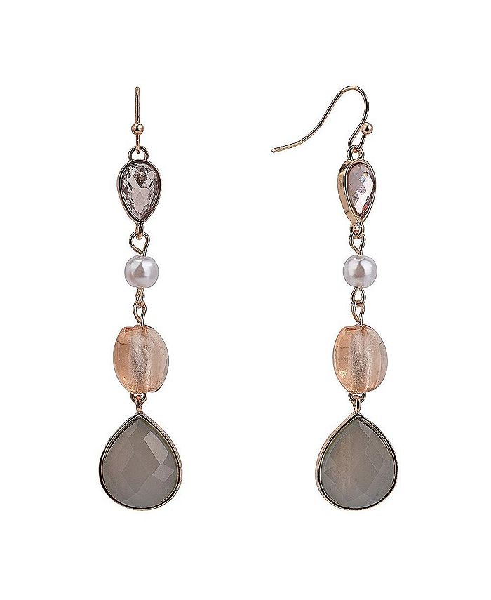 Laundry by Shelli Segal Linear Beaded Earrings Macy's