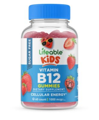 Lifeable Life Able Sugar Free Vitamin B12 For Kids - 1000 Mcg - Great ...