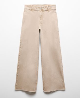 Women's High Waist Culottes Jeans