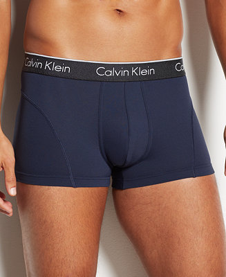 Calvin Klein Air Fx Micro Low-Rise Trunks NB1005 & Reviews - Underwear &  Socks - Men - Macy's
