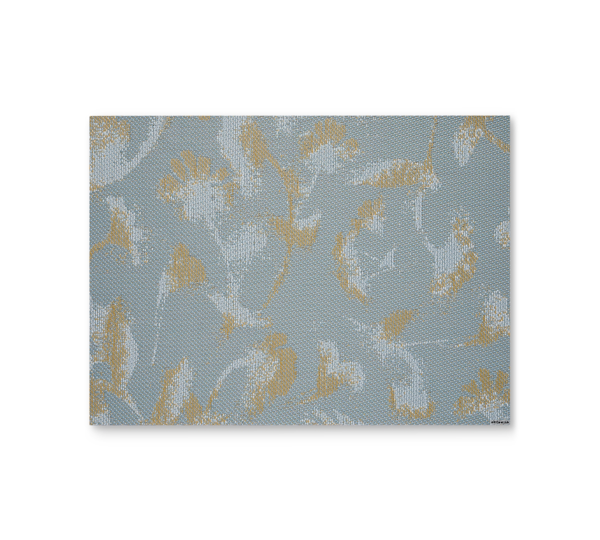 Shop Chilewich Botanic Rectangular Placemat, 14" X 19" In Sesame