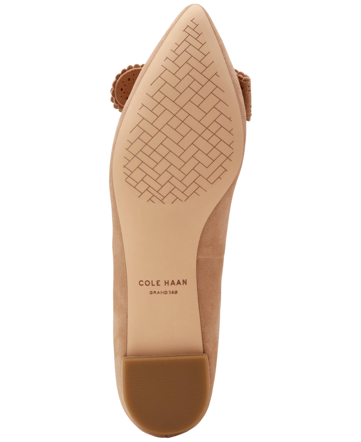 Shop Cole Haan Women's Bellport Bow Skimmer Flats In Peacock Print Leather