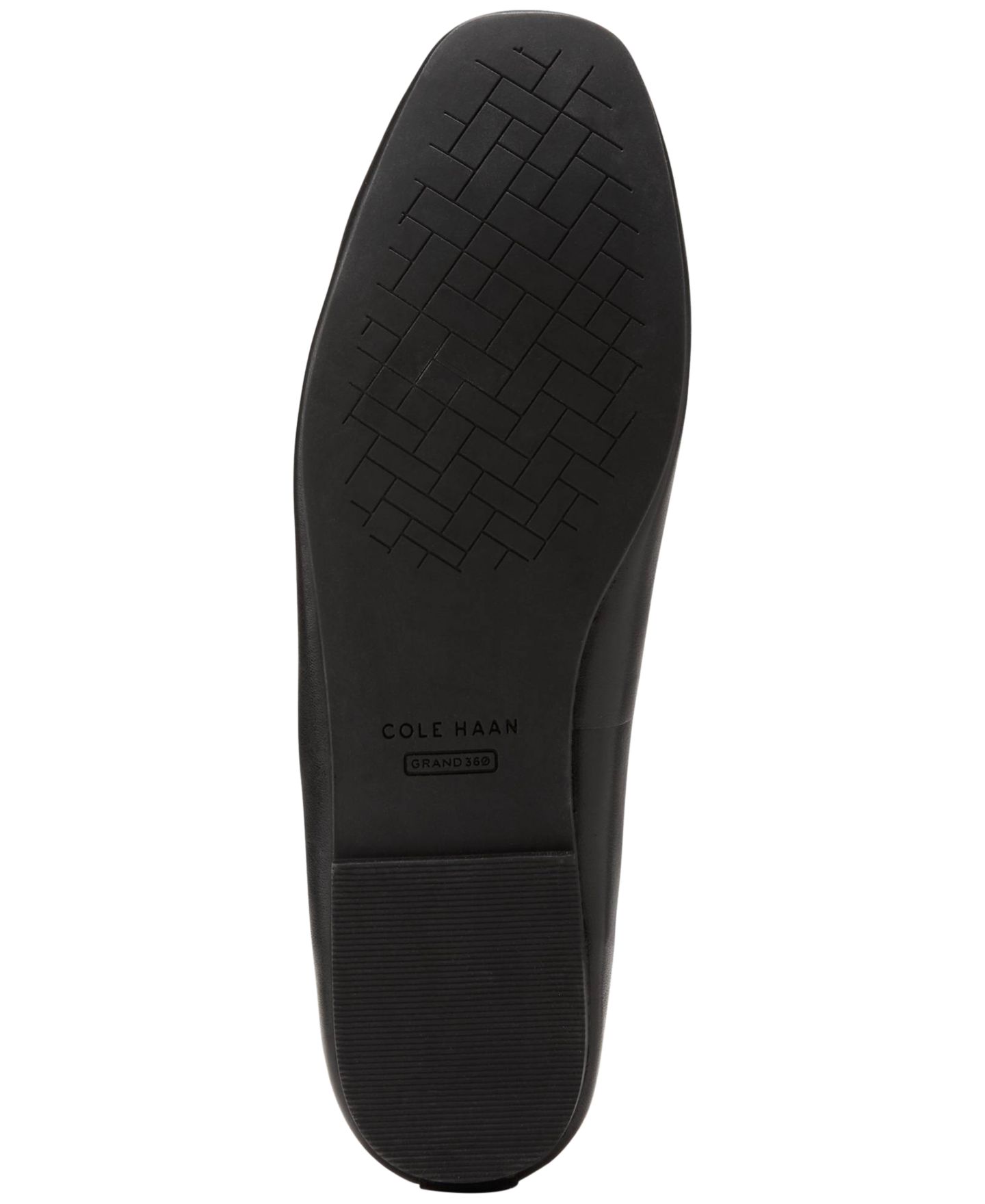 Женские мягкие балетки Cole Haan Yara, цвет: Чёрный кожаный — фото 5