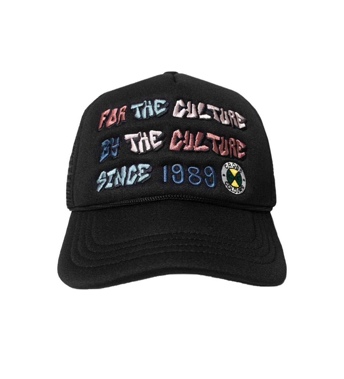 For The Culture Trucker Hat - Black