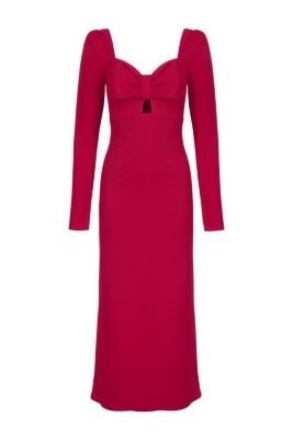Women's Cut-Out Midi Dress