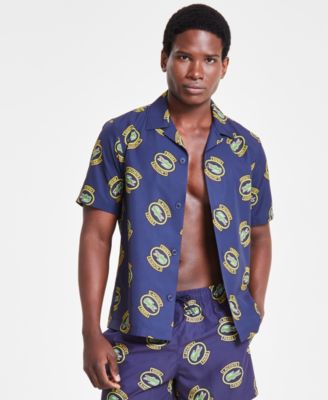 Lacoste - Men's All-Over Logo Graphic Shirt