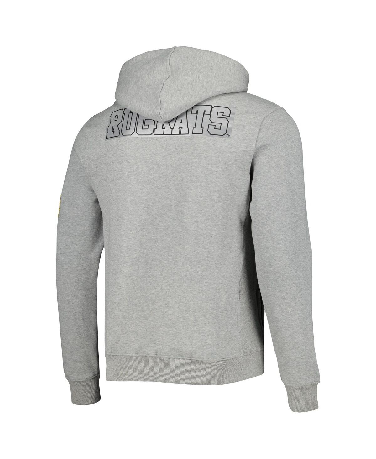 Shop Freeze Max Men's And Women's  Heather Gray Rugrats Tommy Football Pullover Hoodie