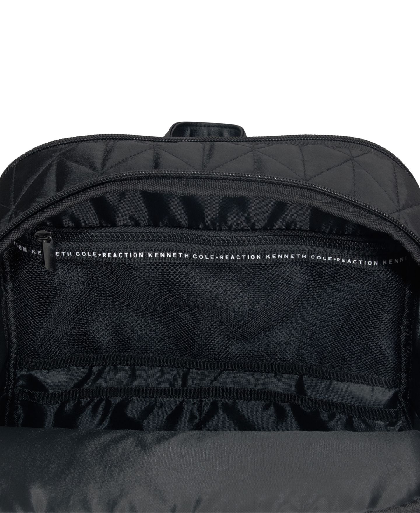 Рюкзак Kenneth Cole Reaction Diamond Tower 15" Laptop Tablet Fashion Travel, цвет: Чёрный — фото 3